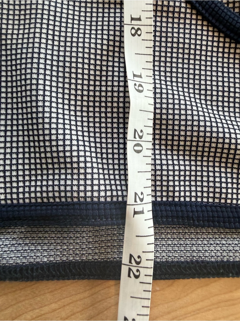 Tail Activewear H80-915 Micro-Check Full-Zip Hoodie Jacket - Picture 6 of 7
